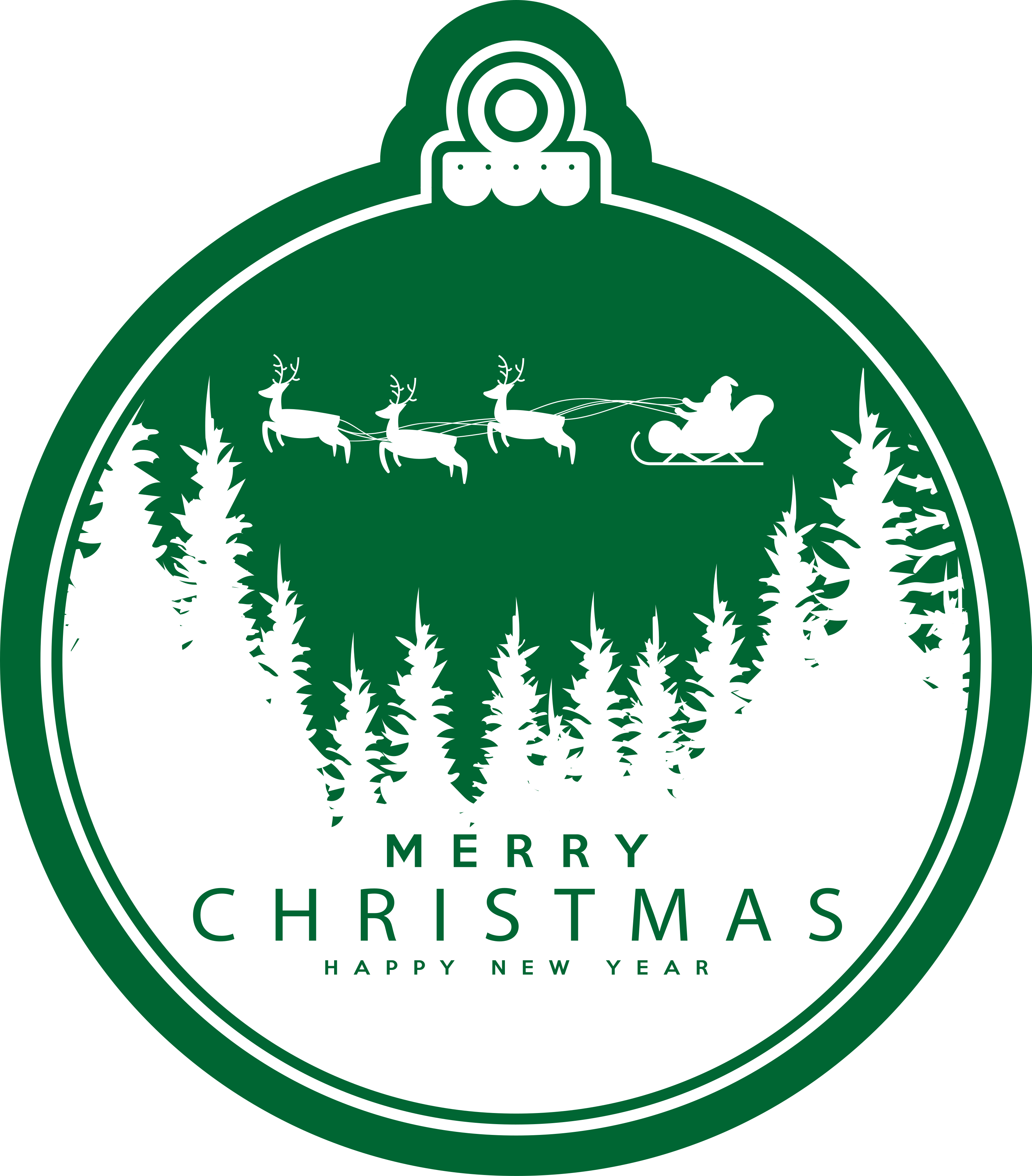 Tapis vinyle noël promenade en traîneau - TenStickers