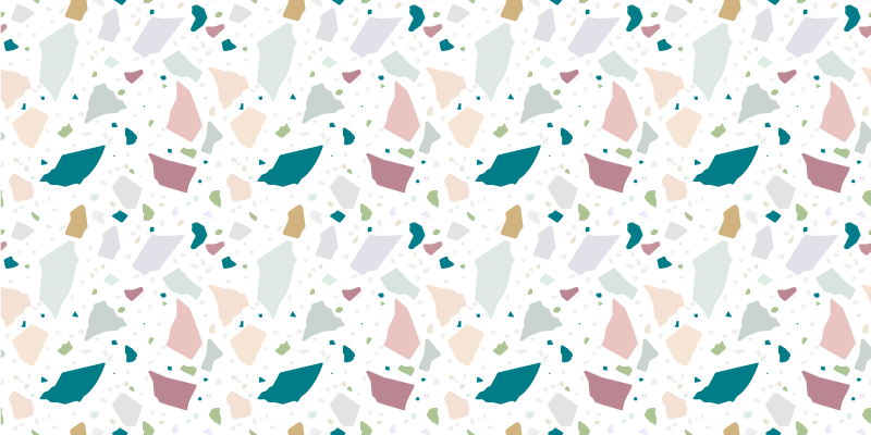 Tapis vinyle géométrique figures conceptuelles - TenStickers