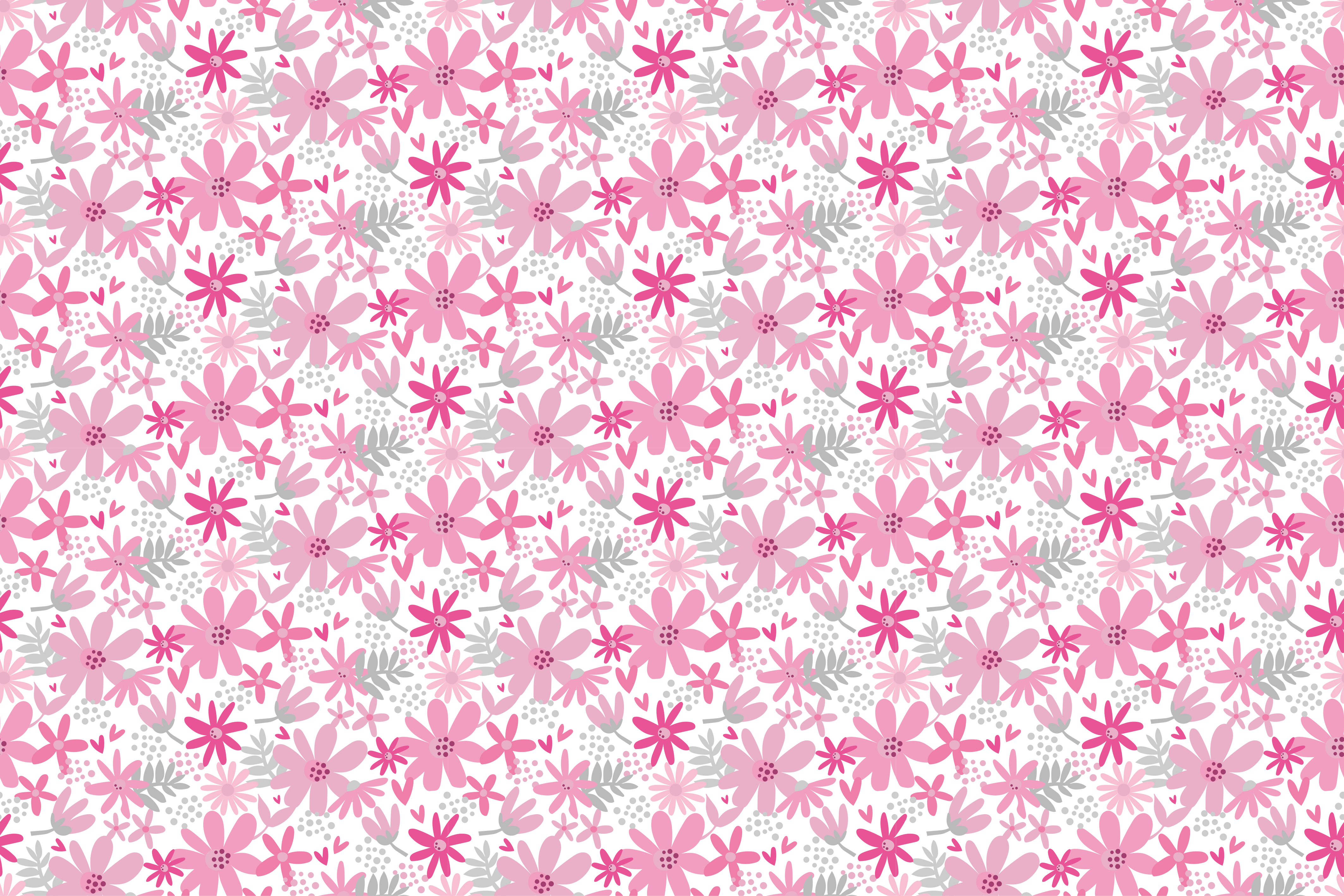 Tapis vinyle plantes motif d'éclat floral - TenStickers