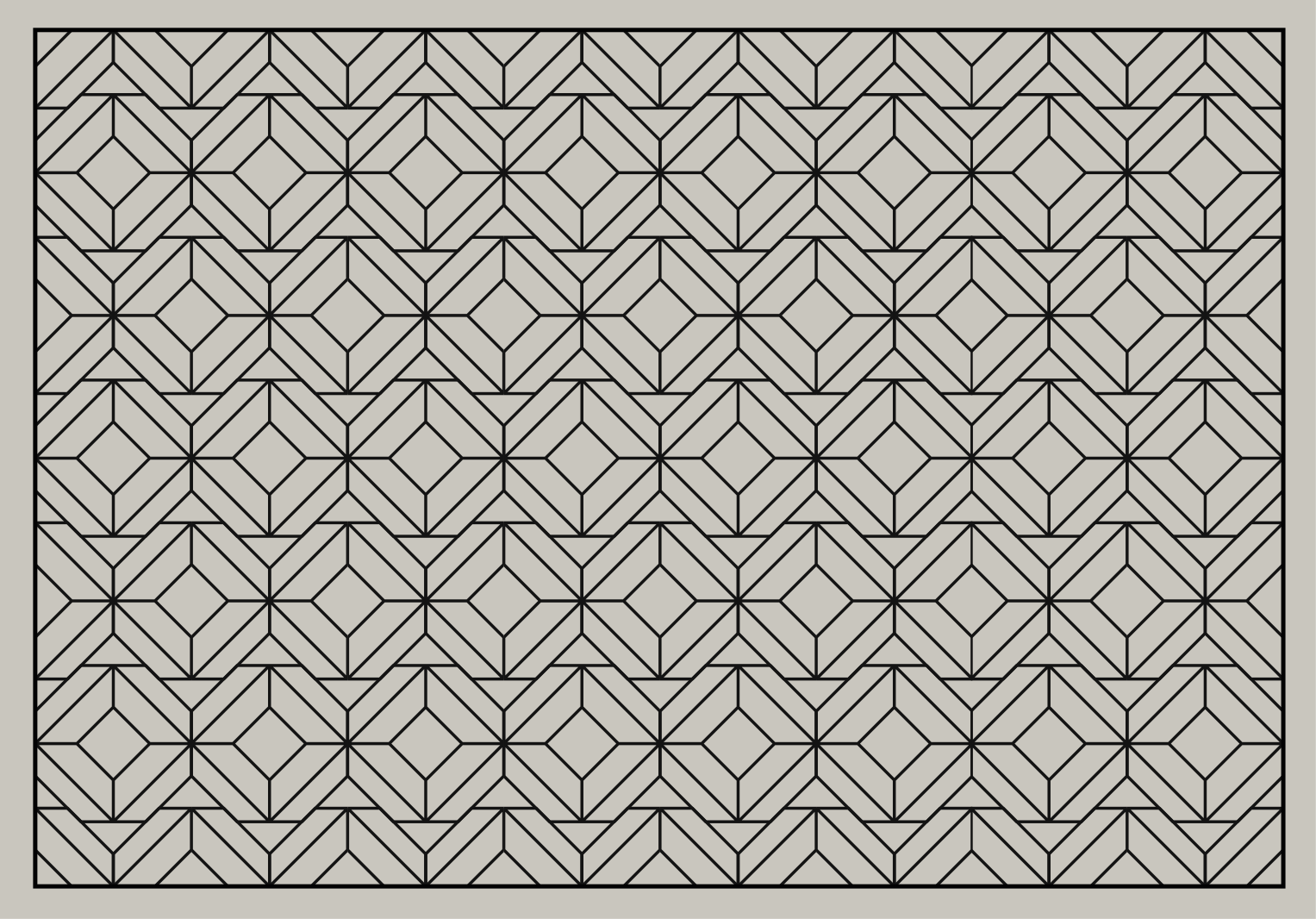 Tapis vinyle salle de bain tapis de bain géométrique - TenStickers