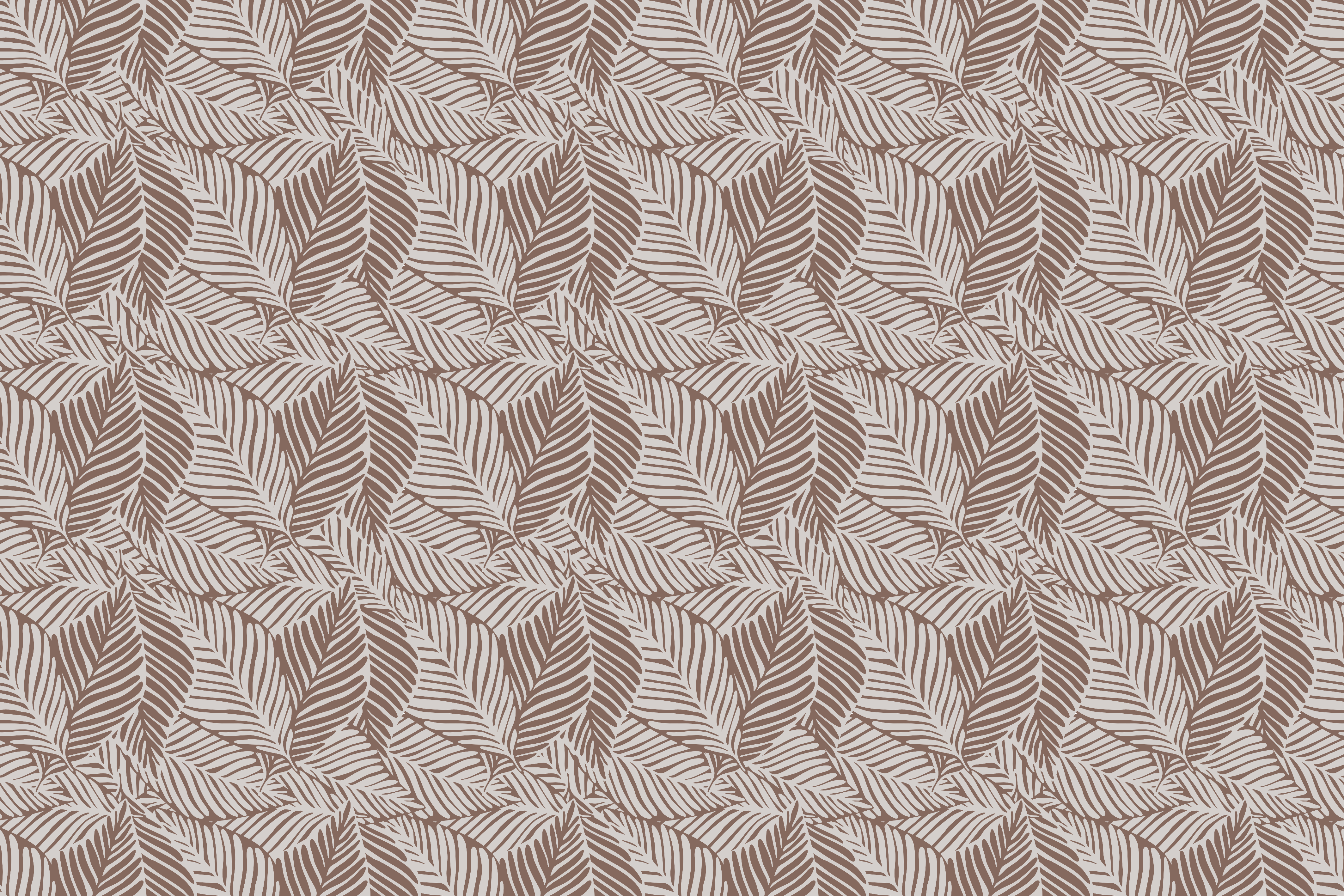 Tapis vinyle plantes surface à motifs de feuilles - TenStickers