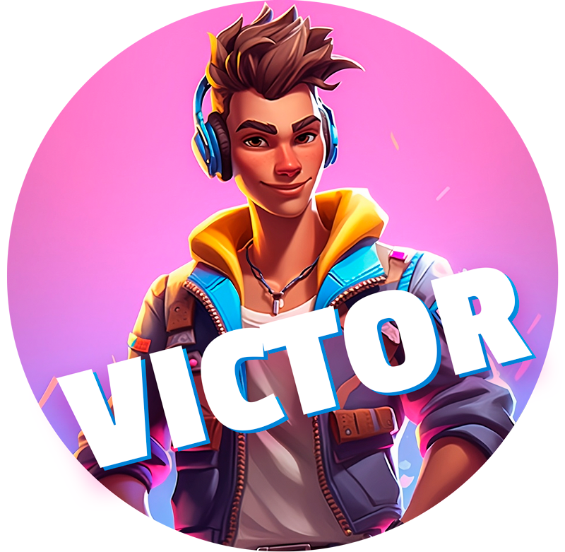 Tapis vinyle chambre personnage masculin de jeu vidéoPersonnage m - TenStickers