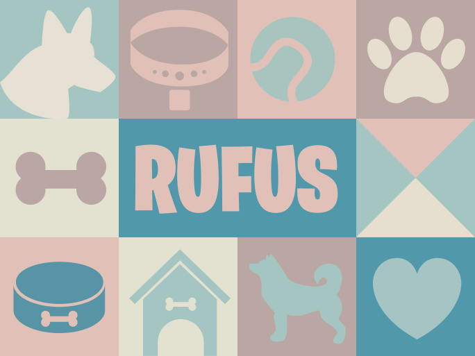 Tapis vinyle animal chiens personnalisés - TenStickers