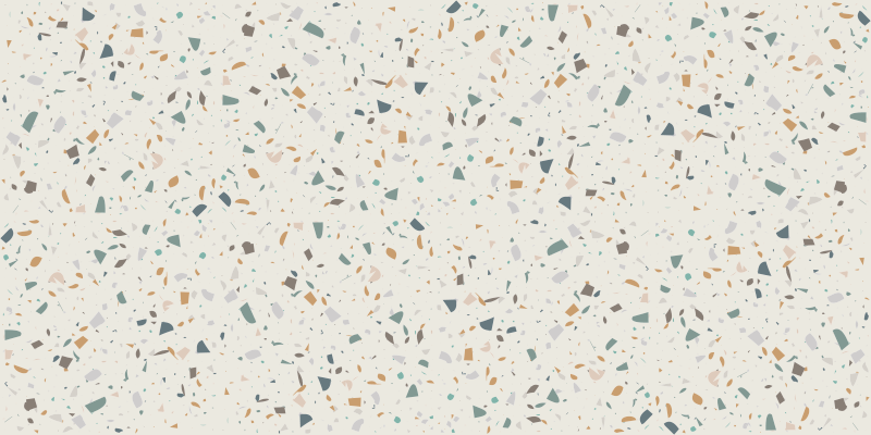 Tapis vinyle pierre texture de terrazzo - TenStickers