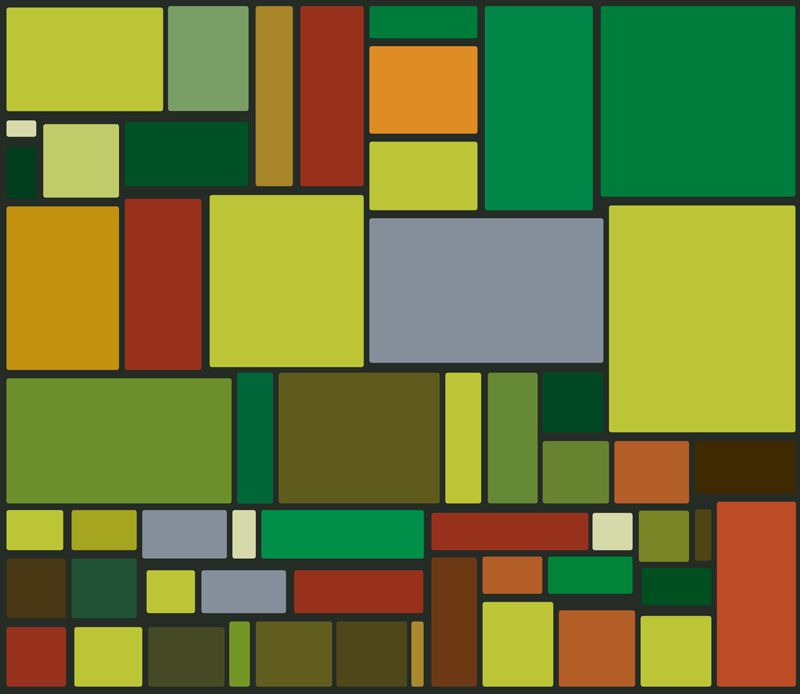 Tapis vinyle géométrique mosaïque rétro multicolore - TenStickers