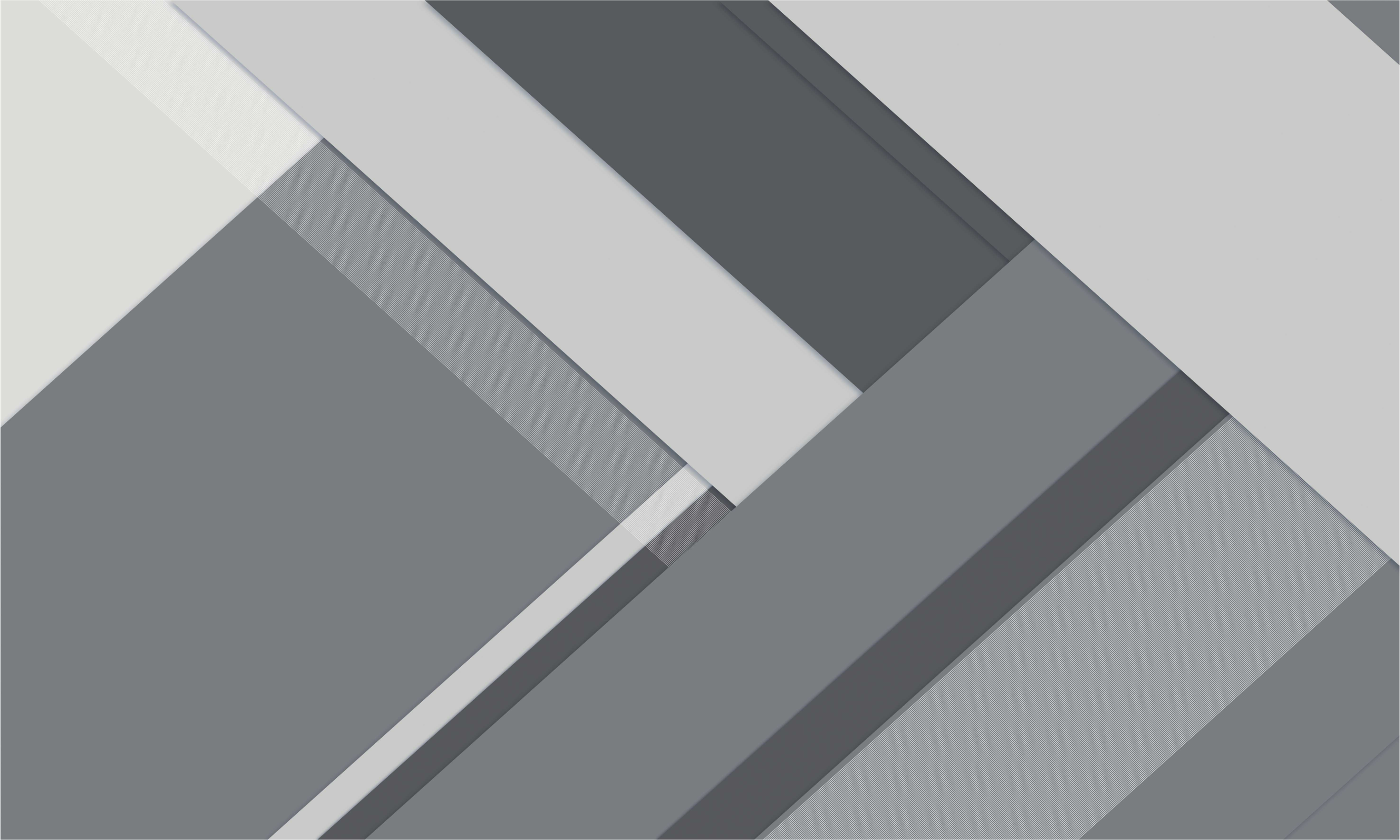 Tapis vinyle bureau gris géométrique - TenStickers