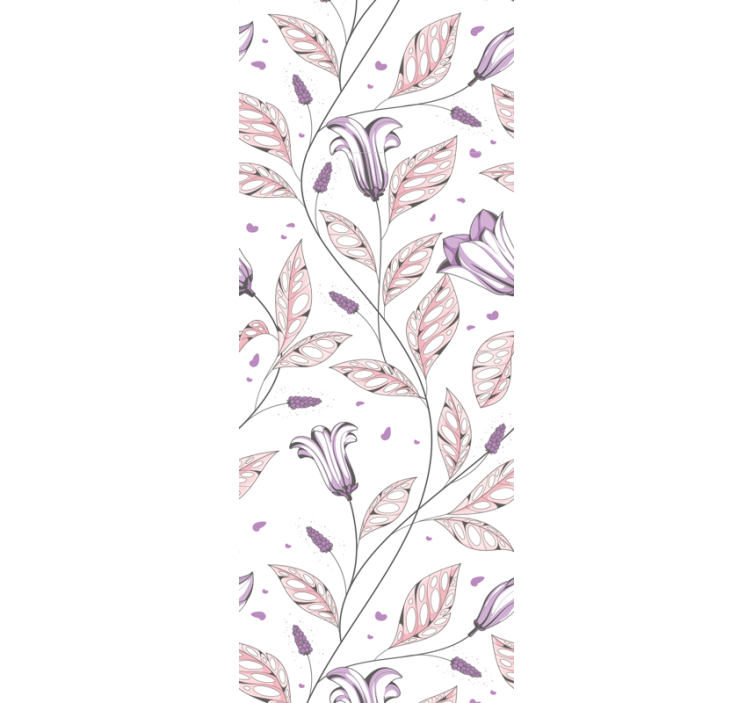 Papier peint floral conception d'harmonie florale - TenStickers