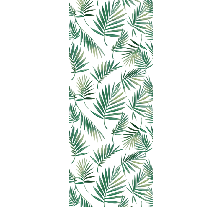 Papier peint nature motif tropical luxuriant - TenStickers