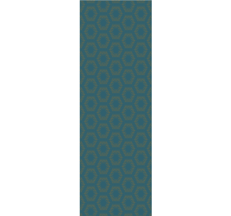 Papier peint motif alvéoles géométriques - TenStickers