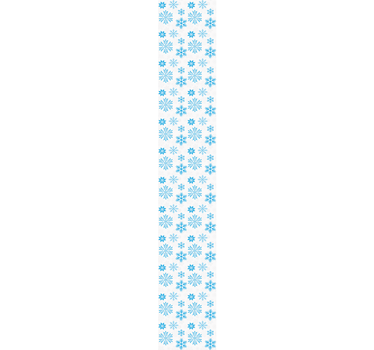 Papier peint noel flocons de neige d'hiver - TenStickers