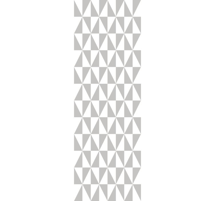 Papier peint géometrique arrangement élégant de triangles - TenStickers