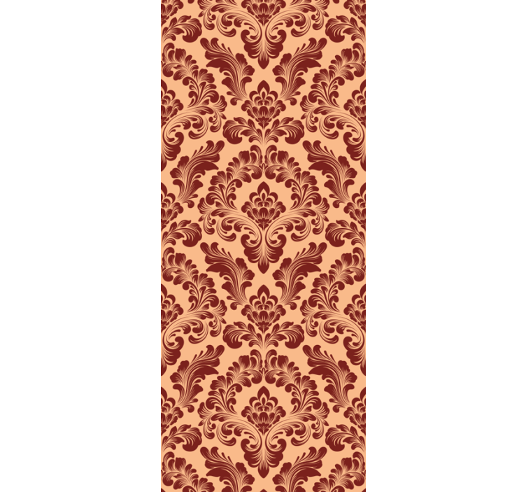 Papier peint baroque style vintage orné - TenStickers