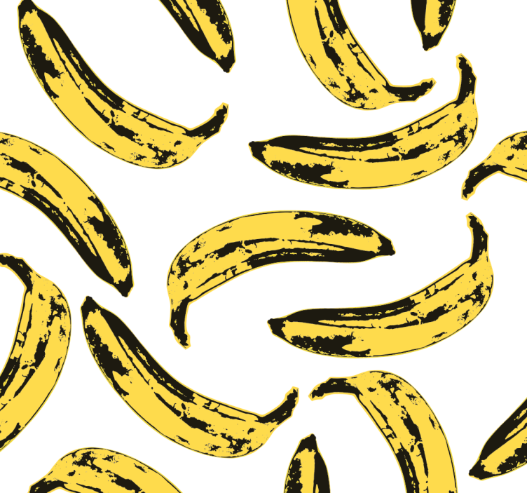 Papier peint art bananes warhol - TenStickers