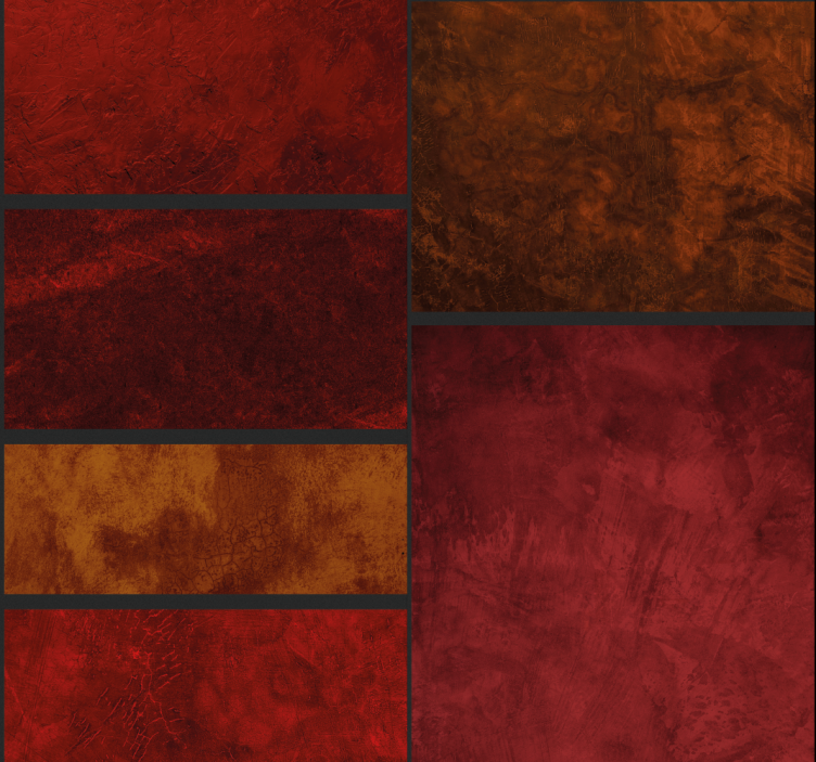 Papier peint motif motif patchwork texturé - TenStickers