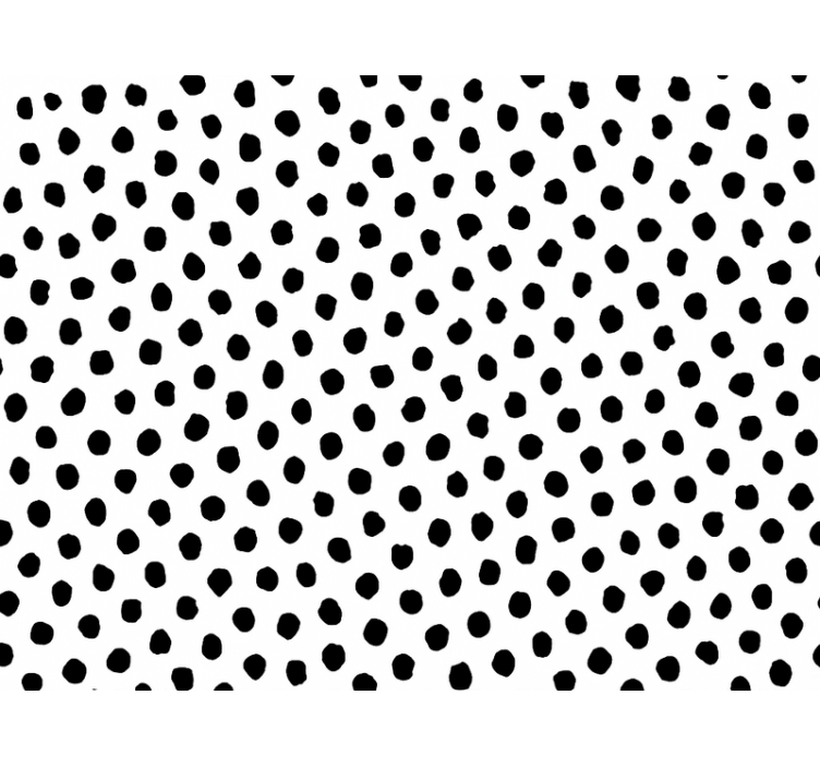 Papier peint chiens dalmata noir et blanc - TenStickers