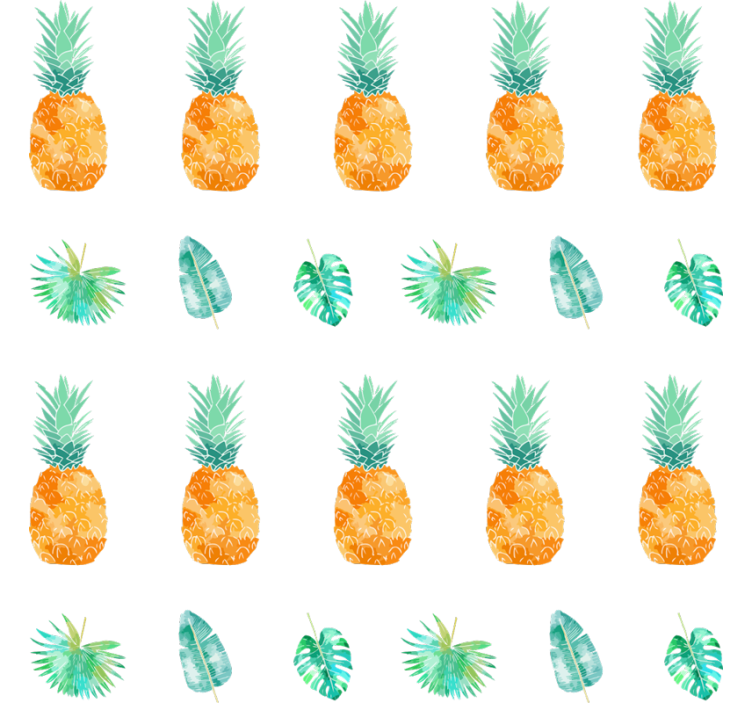 Papier peint nature concept ananas - TenStickers