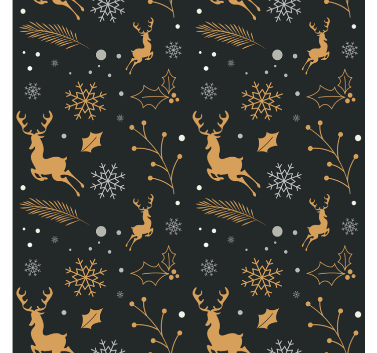 Papier peint noël composition joyeux noël - TenStickers