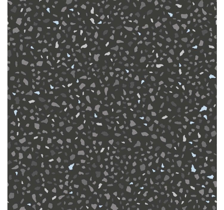 Papier peint imitation pierres couleurs gris foncé - TenStickers