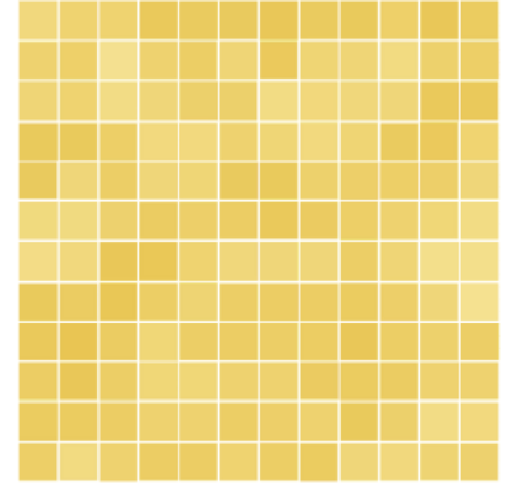 Papier peint ornemental motif mosaïque - TenStickers