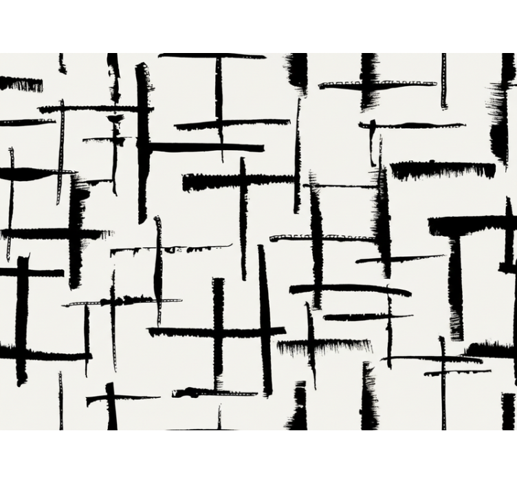 Papier peint salon brique blanche faux effet - TenStickers