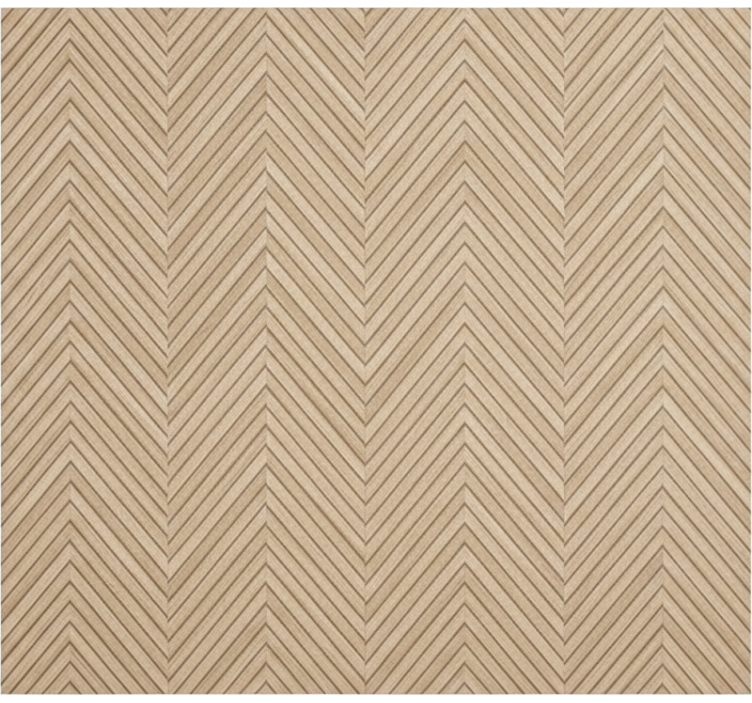 Papier peint salon texture chevron en bois - TenStickers