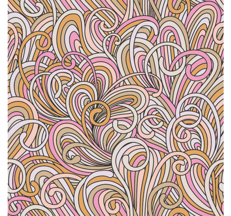 Papier peint chambre abstrait kallax - TenStickers