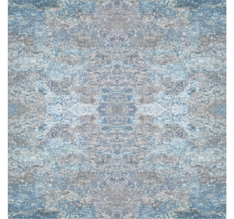 Papier peint motif marbre bleu clair et beige - TenStickers