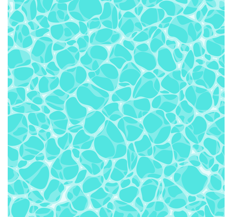 Papier peint motif reflet de lumière sur le fond marin - TenStickers