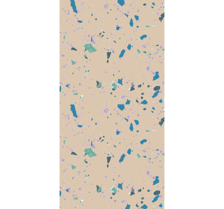 Papier peint chambre composant géométrique abstrait - TenStickers