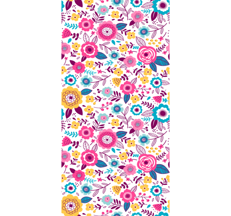 Papier peint chambre motivation botanique Éclatante - TenStickers