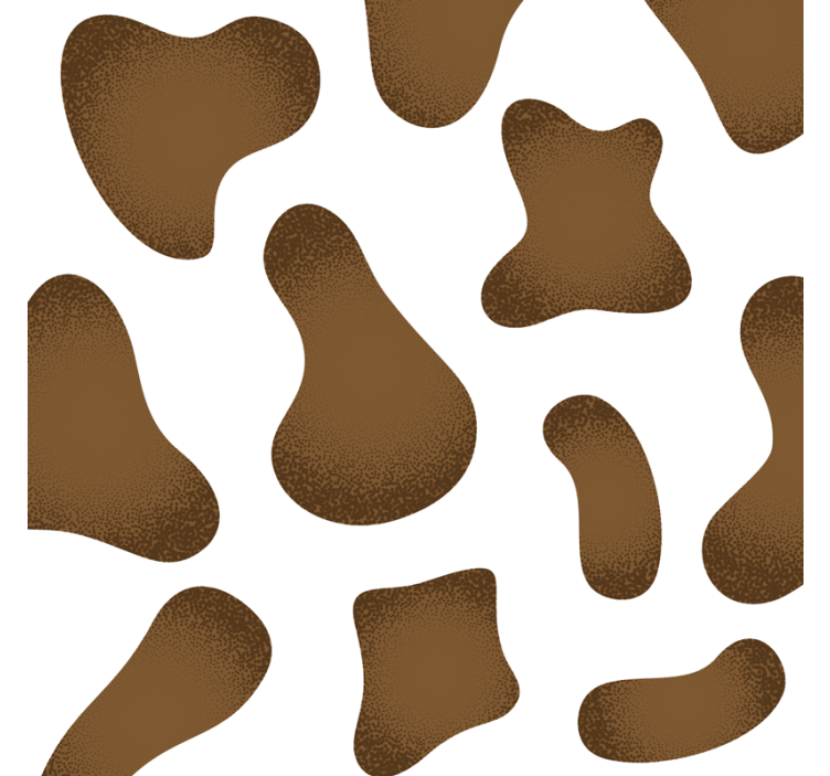 Papier peint animaux motif abstrait de peau de vache - TenStickers