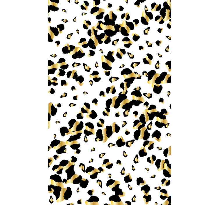 Papier peint animaux motif peau de léopard - TenStickers