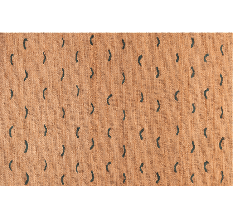 Papier peint animaux jute beige imitation - TenStickers