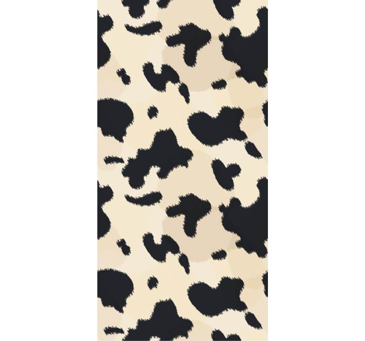 Papier peint animaux motif taches de vache - TenStickers