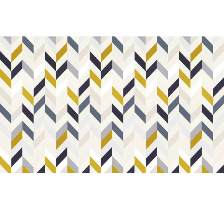 Papier peint bureau motifs géométriques colorés - TenStickers