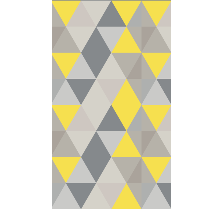 Papier peint bureau triangles pantone - TenStickers