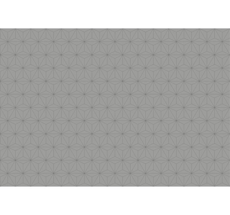 Papier peint bureau triangles en béton gris - TenStickers