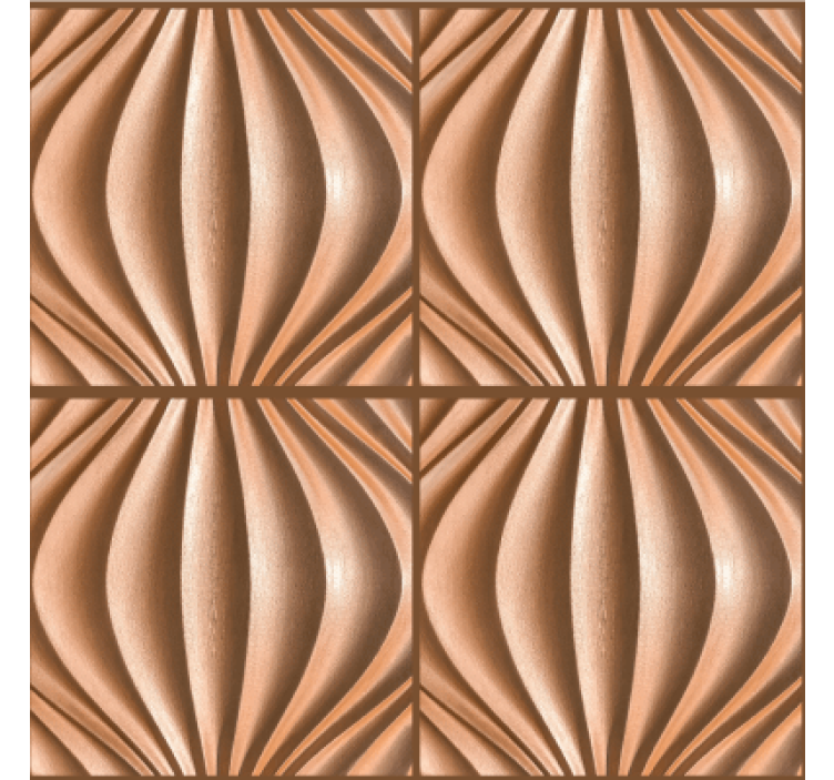 Papier peint salle à manger effet sable 3d - TenStickers