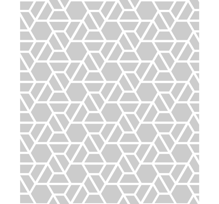 Papier peint géométrique design en treillis - TenStickers