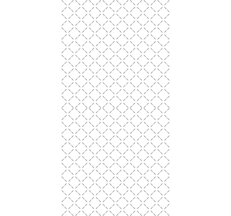 Papier peint géométrique motif ligne continue - TenStickers