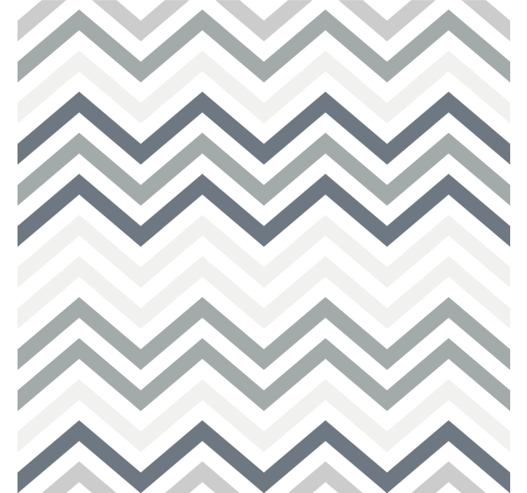 Papier peint géométrique motif chevron chic - TenStickers