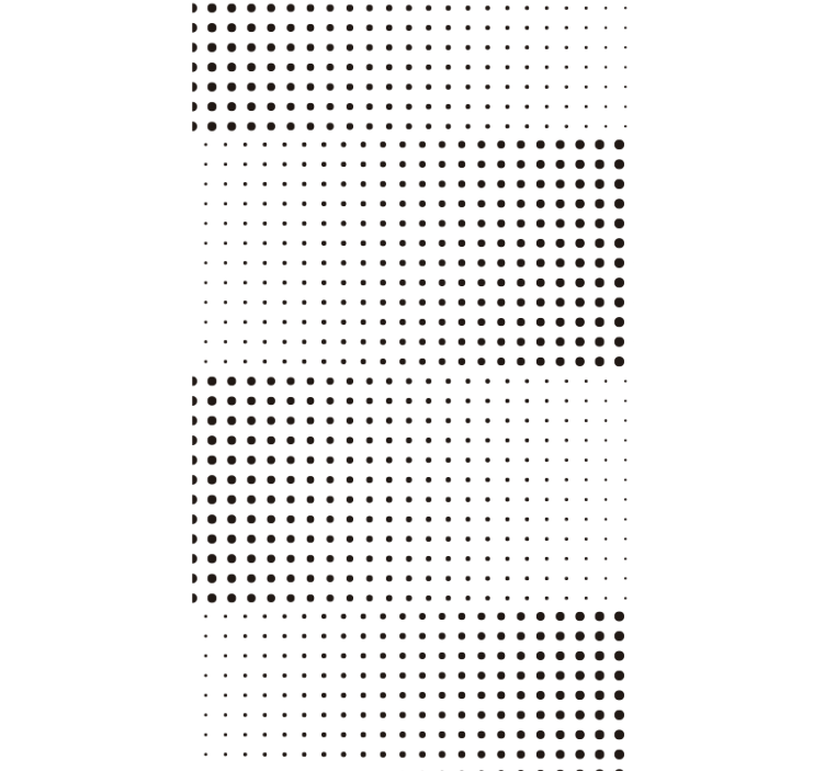 Papier peint chambre adulte pois noirs avec lignes - TenStickers