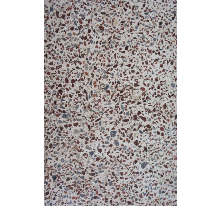 Papier peint autres textures couleur terrazzo gris - TenStickers