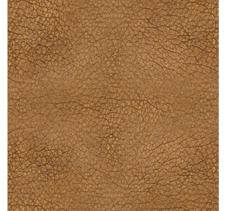 Papier peint autres textures effet cuir marron - TenStickers