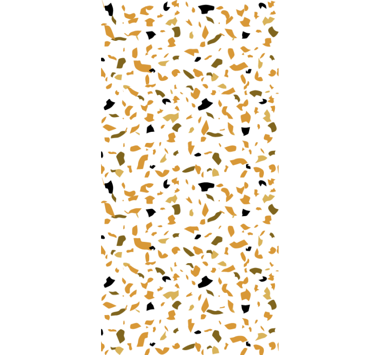 Papier peint autres textures couleurs chaudes terrazzo - TenStickers