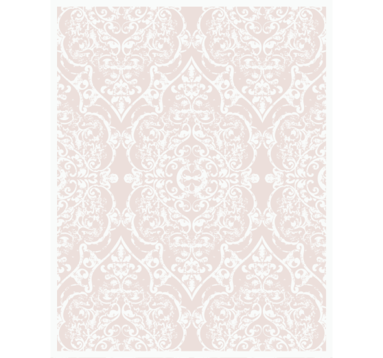 Papier peint vintage motif baroque clair - TenStickers