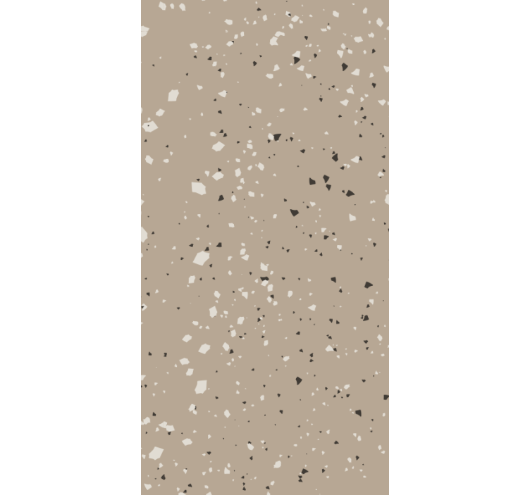 Papier peint marbre motif terrazzo neutre - TenStickers