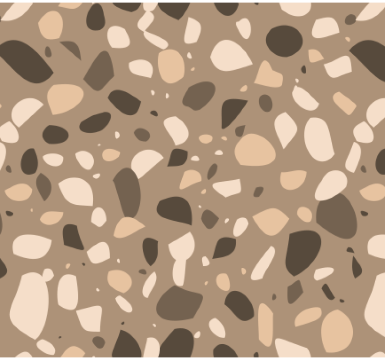 Papier peint imitation pierres galets abstraits - TenStickers