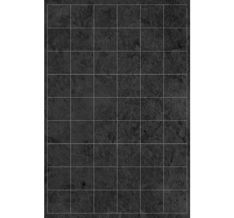 Papier peint carrelage carrés rouillés - TenStickers