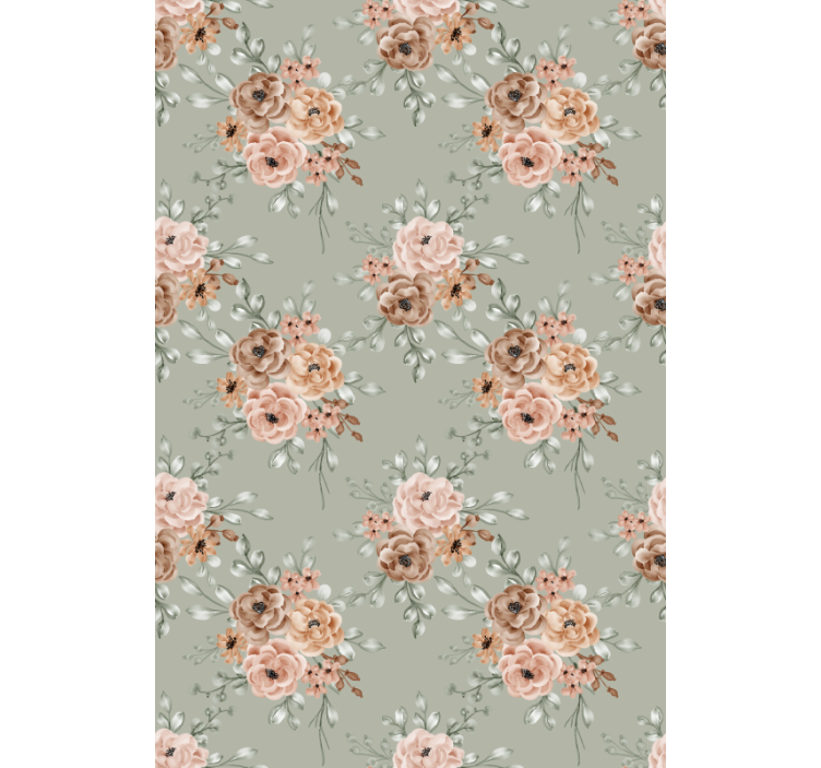 Papier peint couloir arrangement beige magnifique - TenStickers